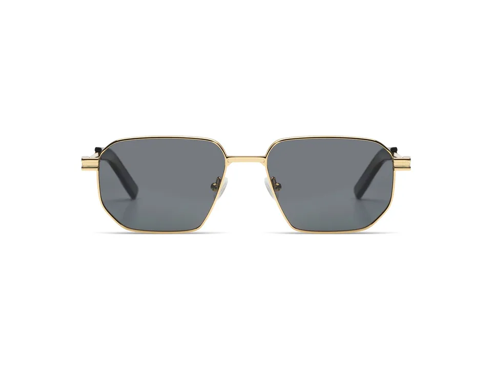 komono-harvey-gold-black-lunettes-de-soleil image 1