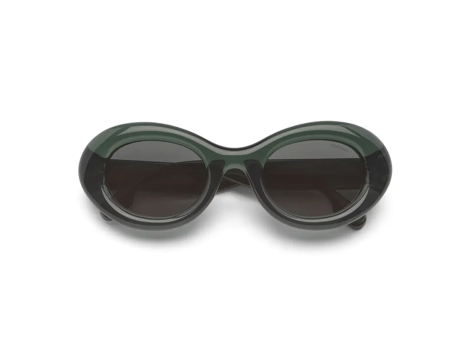 komono-molly-emerald-lunettes-de-soleil-rondes-oversized-kurt-cobain image 1