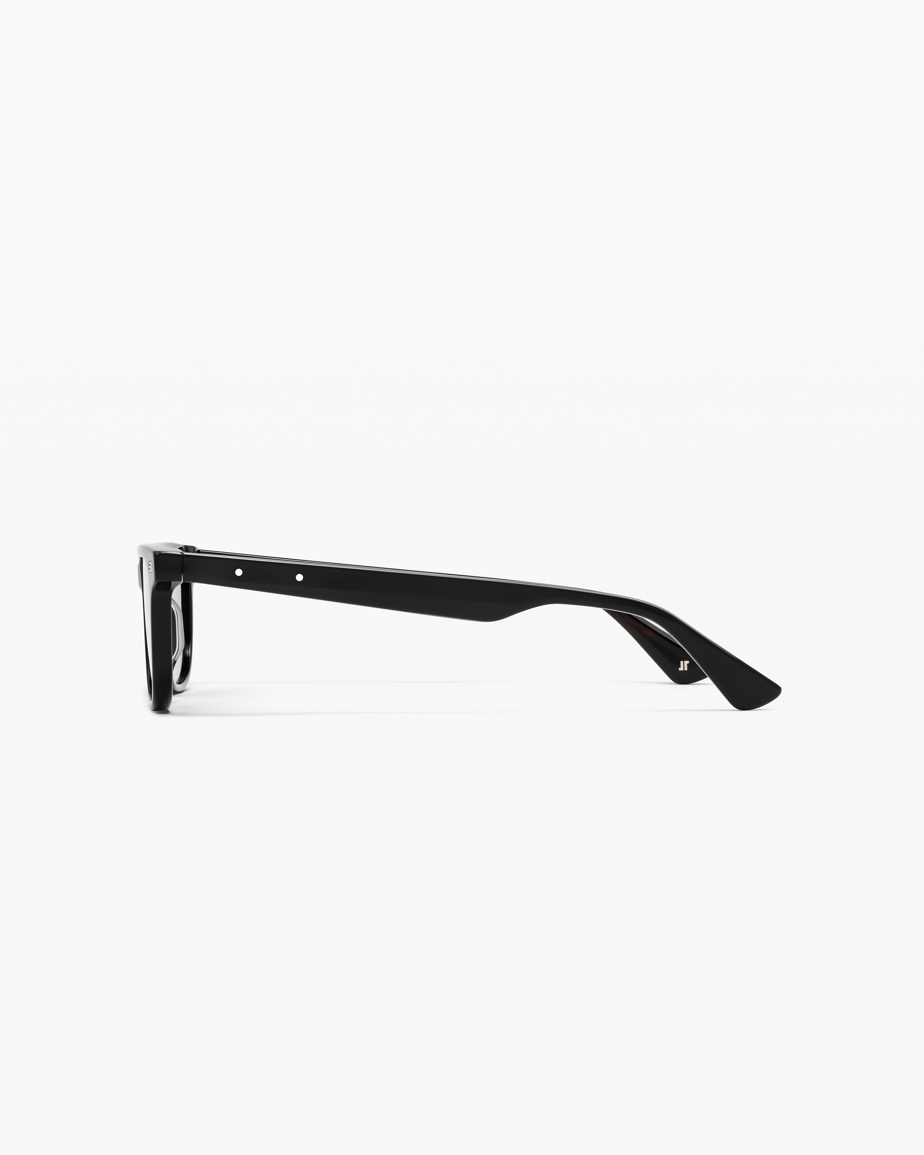 jimmy-fairly-la-ray-lunettes-de-soleil-rectangulaire-noir-effet-paille-homme image 3