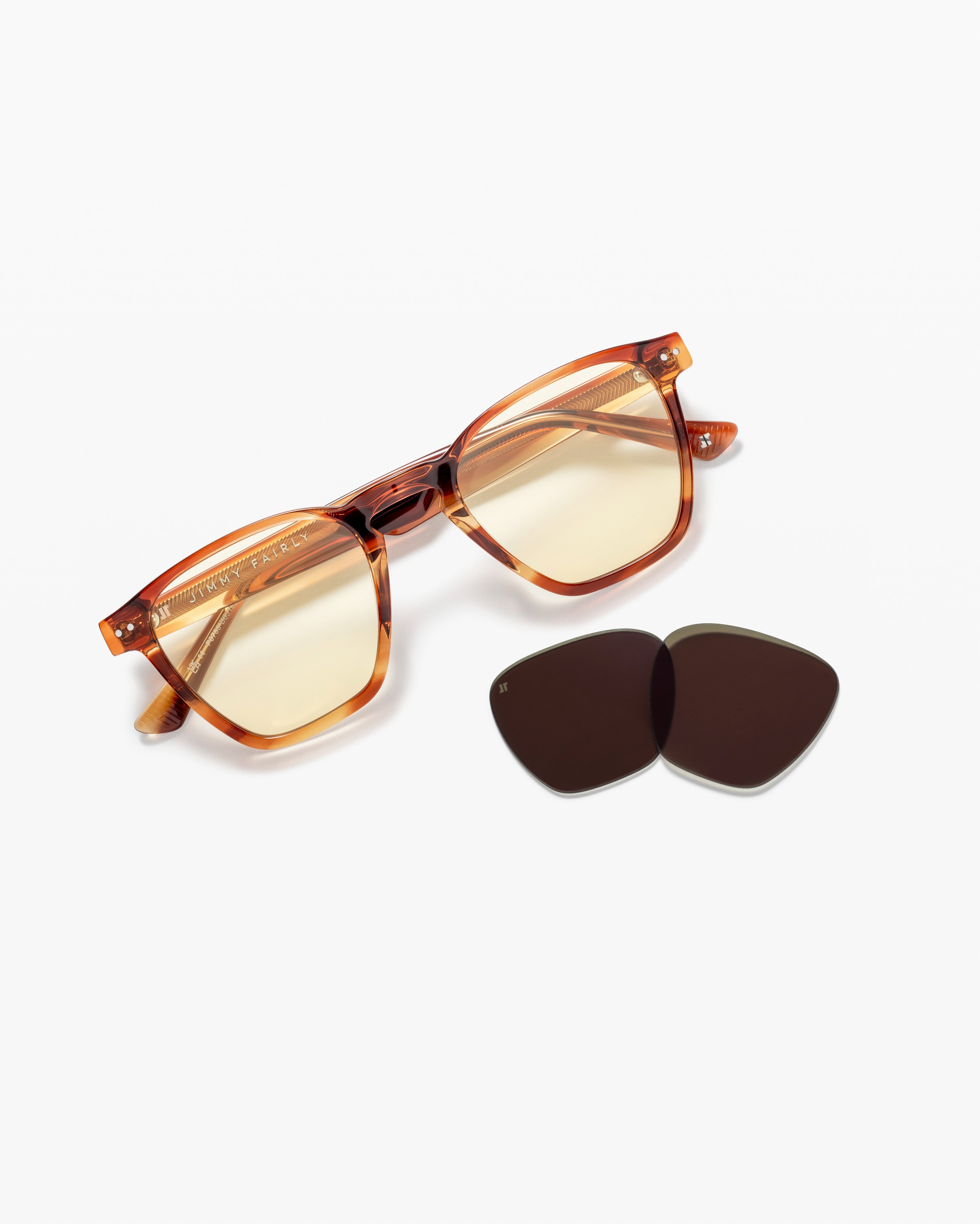 jimmy-fairly-la-jay-jf-colors-lunettes-carr-es-marron-verres-teint-s-pour-homme image 7
