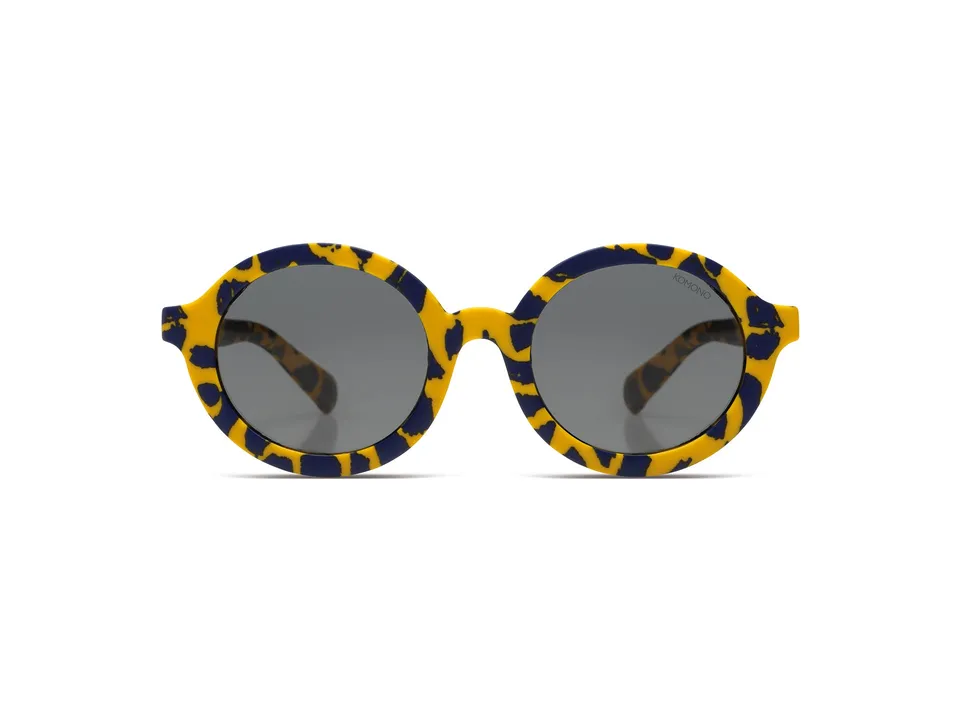 komono-lou-yellow-jungle-lunettes-de-soleil-enfants-3-5-ans-polaris-es-anti-uv image 1