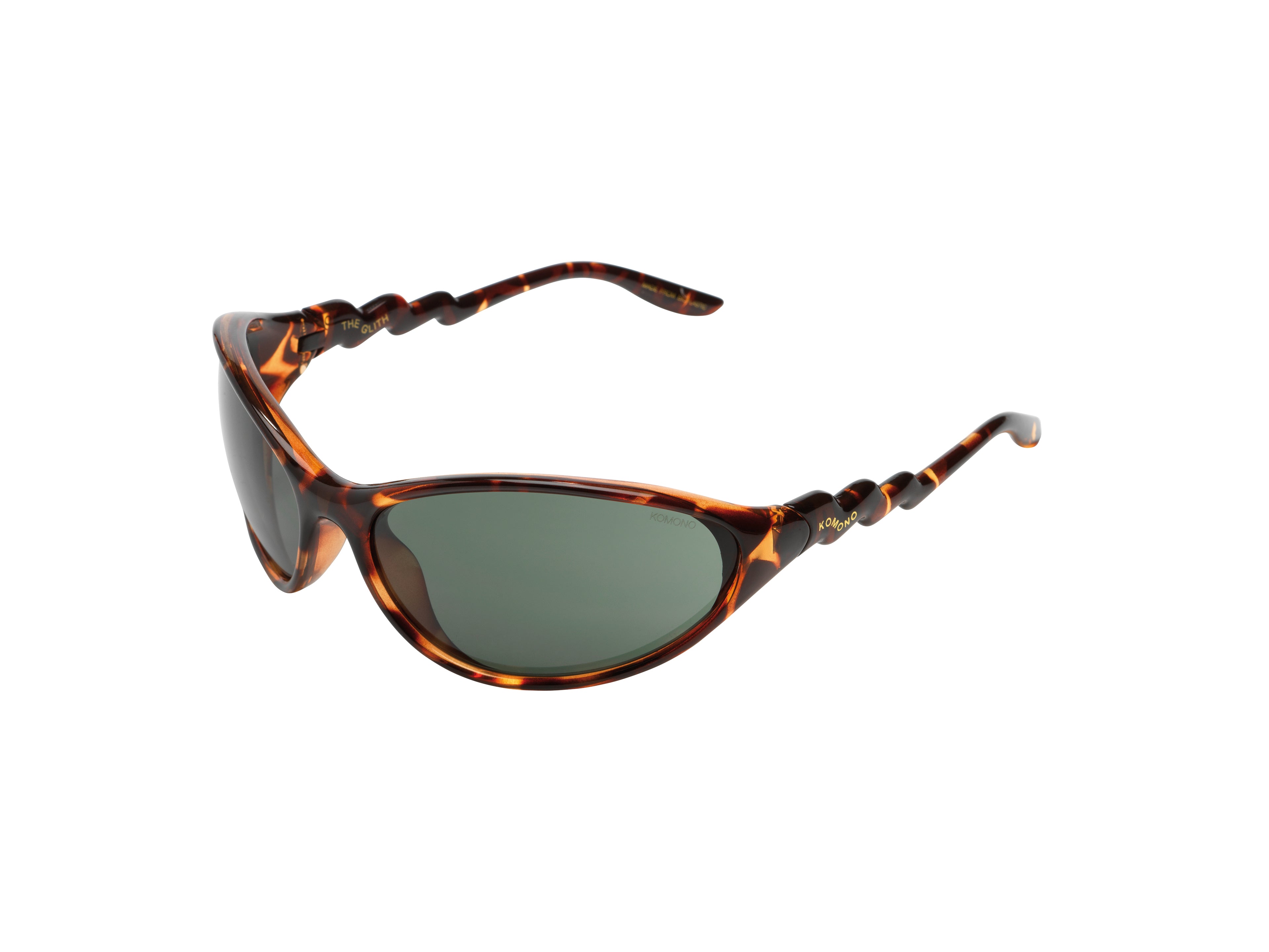 komono-the-glitch-havana-lunettes-de-soleil-en-bio-nylon-caille-fit-medium-espri image 2