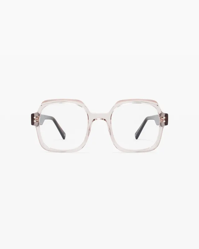 jimmy-fairly-la-rosie-lunettes-de-vue-carr-es-oversize-violettes-femme image 1