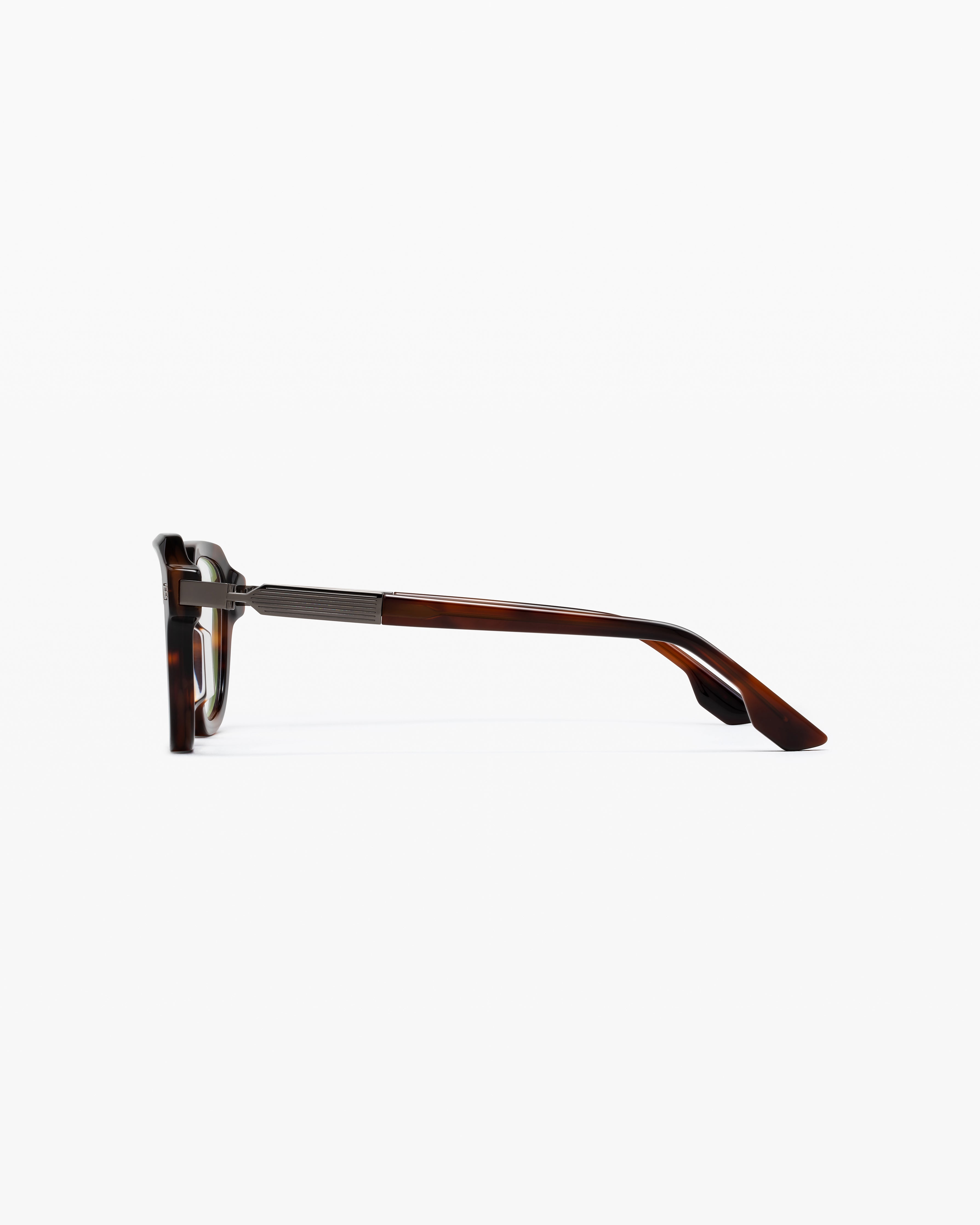 jimmy-fairly-la-soleo-lunettes-de-vue-carr-es-marron-medium-homme image 2