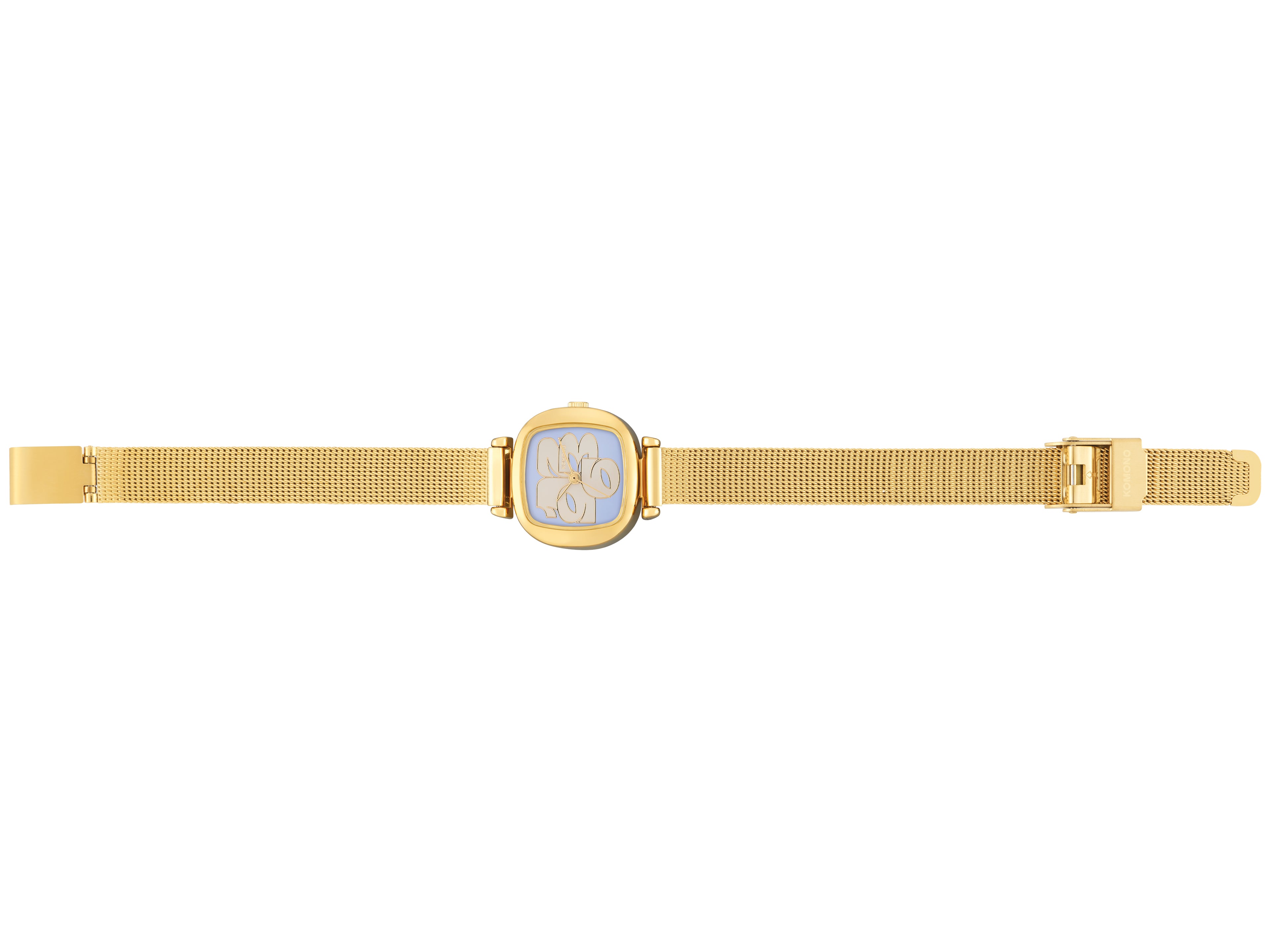 komono-moneypenny-royale-cameo-gold-sky-montre-couleur-or-translucide image 2