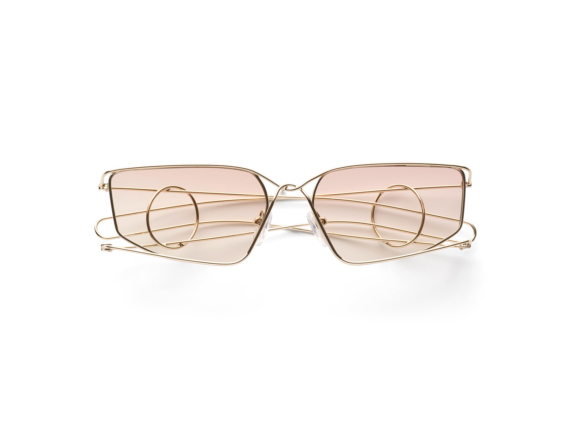 komono-x-gabrielle-szwarcenberg-white-gold-lunettes-de-soleil image 1