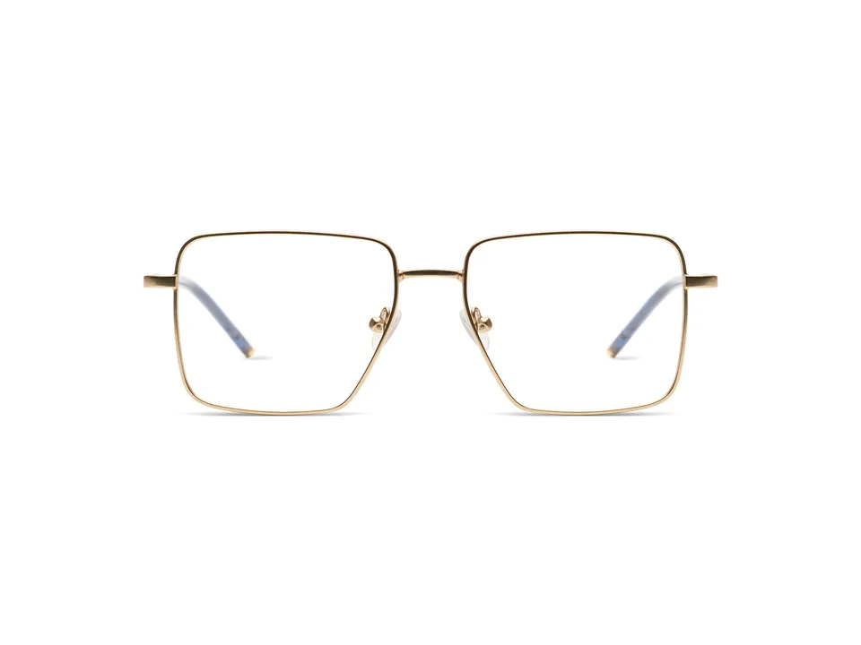 komono-lucas-white-gold-matte-monture-acier image 1