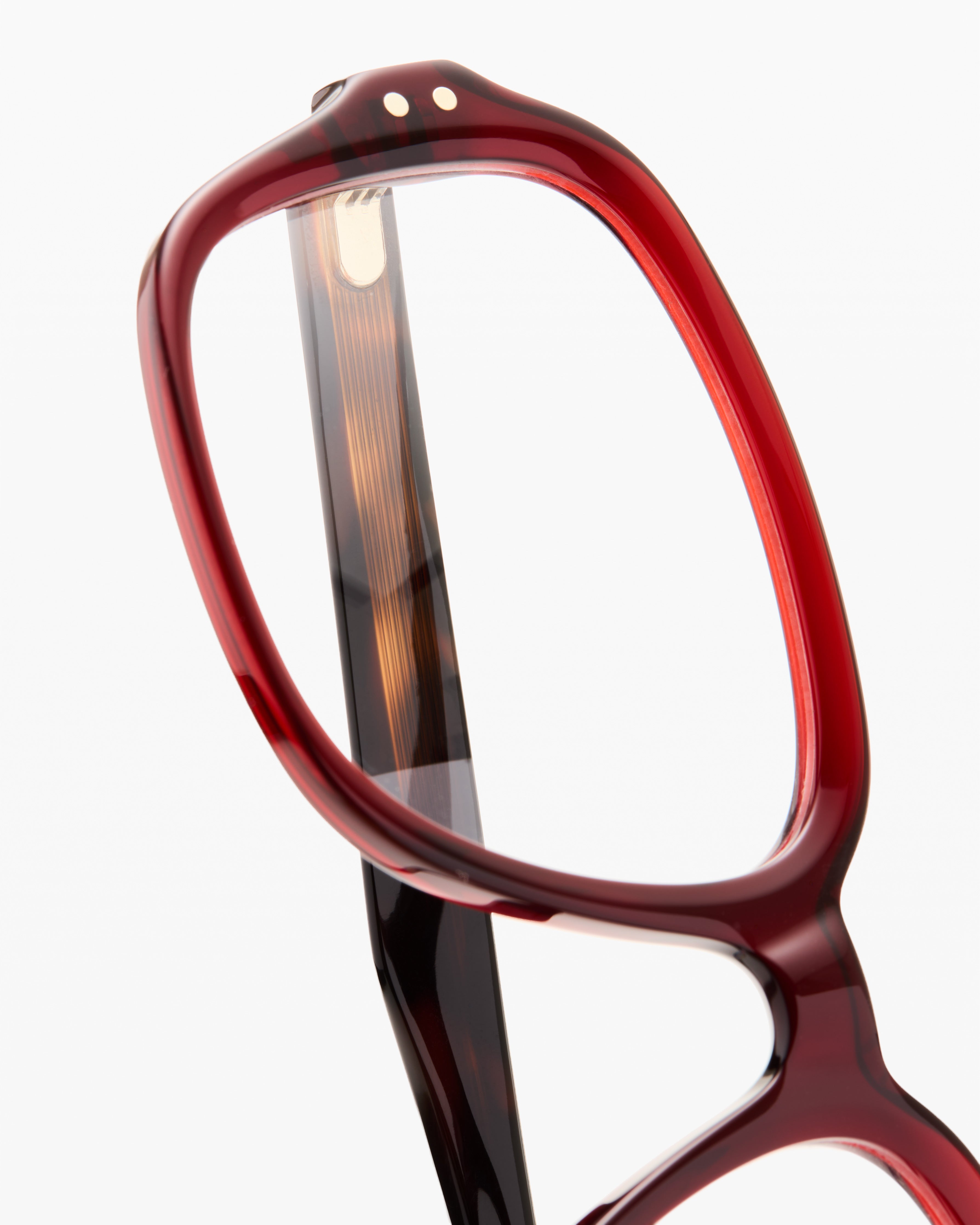 jimmy-fairly-la-elba-lunettes-de-vue-rectangulaires-en-ac-tate-rouge-taille-medi image 6