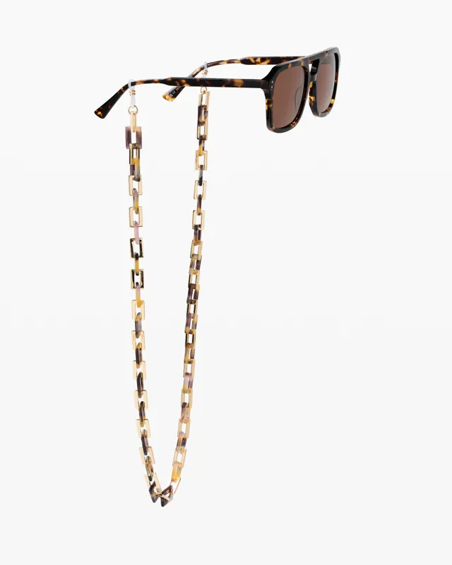 jimmy-fairly-la-holy-cha-ne-pour-lunettes-en-ac-tate-et-acier-inoxydable-compati image 1