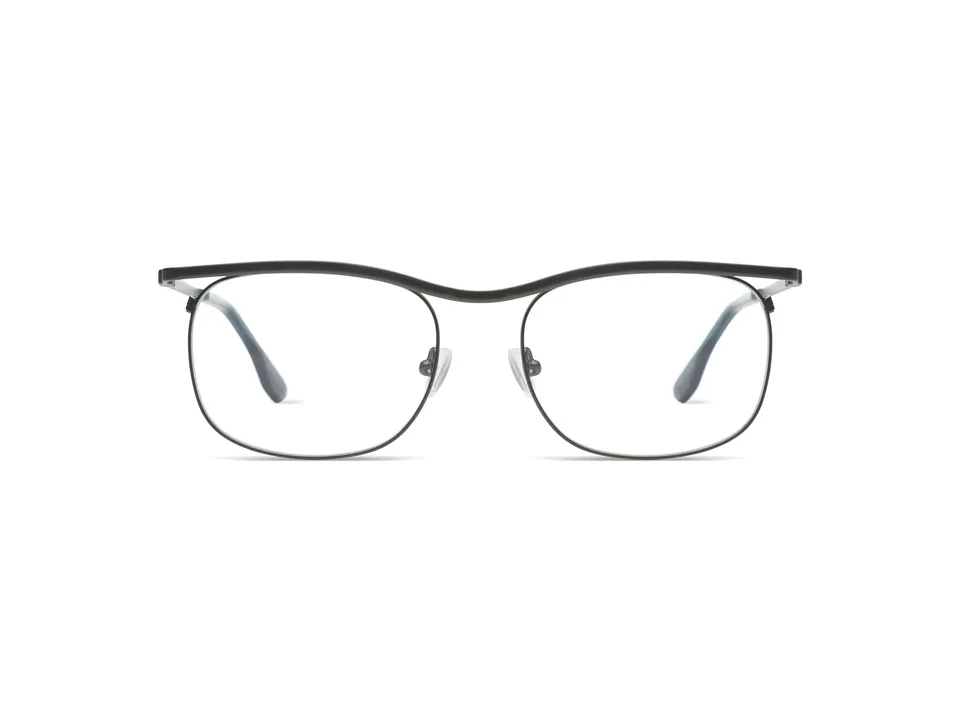 komono-justin-black-matte-monture-optique-noir-mat-de-la-collection-originale image 1