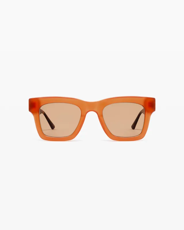 jimmy-fairly-la-laya-lunettes-carr-es-oversize-orange-medium image 1