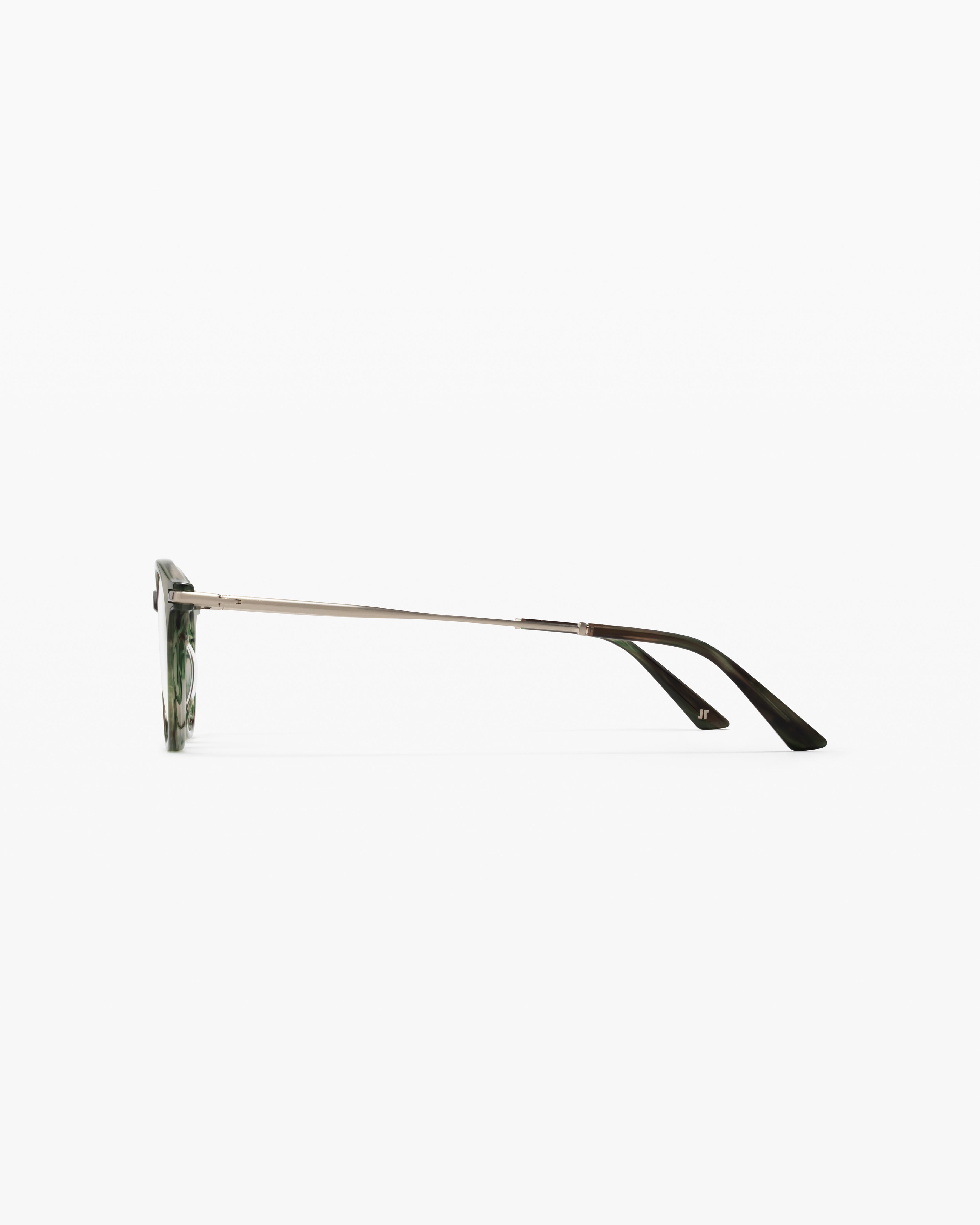 jimmy-fairly-la-taylor-xl-lunettes-de-vue-rondes-vertes-xl-visage-large-homme image 2