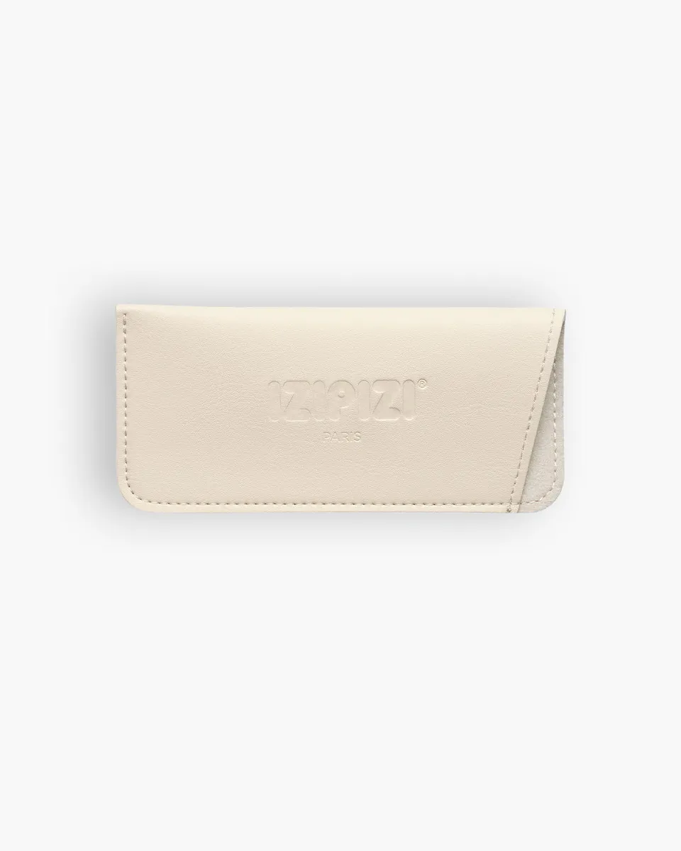 izipizi-pouch-junior-cream-tui-de-protection-pour-lunettes image 1