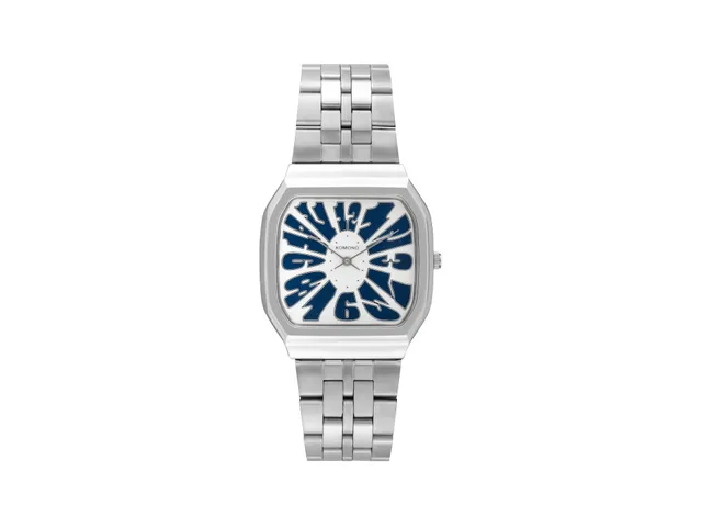 komono-max-montre-flower-silver-moon-blue image 1