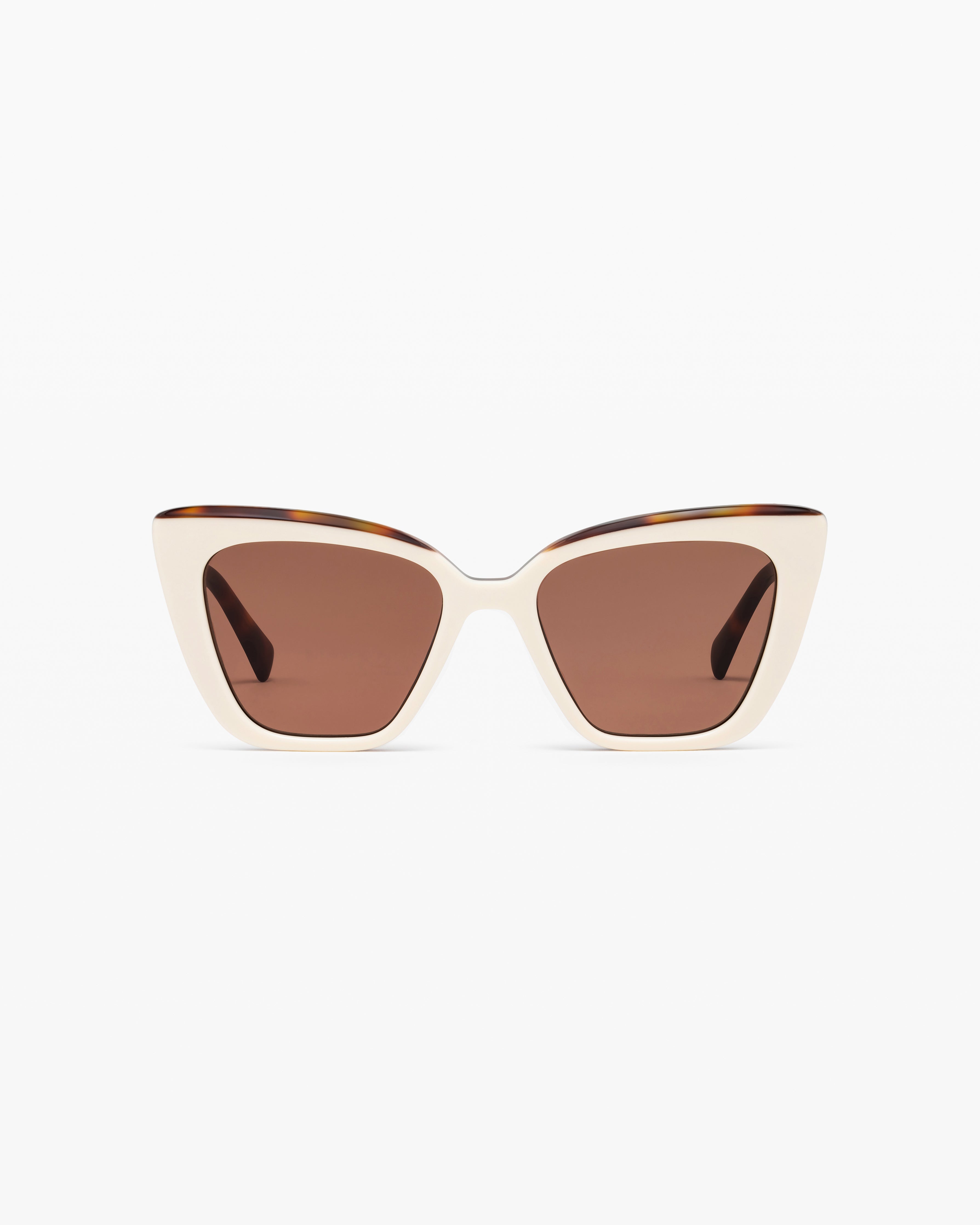jimmy-fairly-la-hanae-lunettes-de-soleil-papillon-cr-me-medium image 1