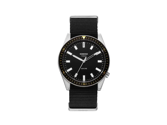 komono-ray-venture-nato-silver-black image 1