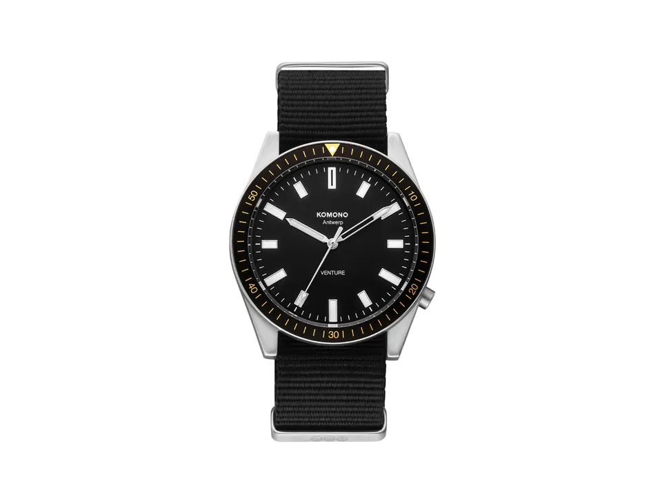 komono-ray-venture-nato-silver-black image 1