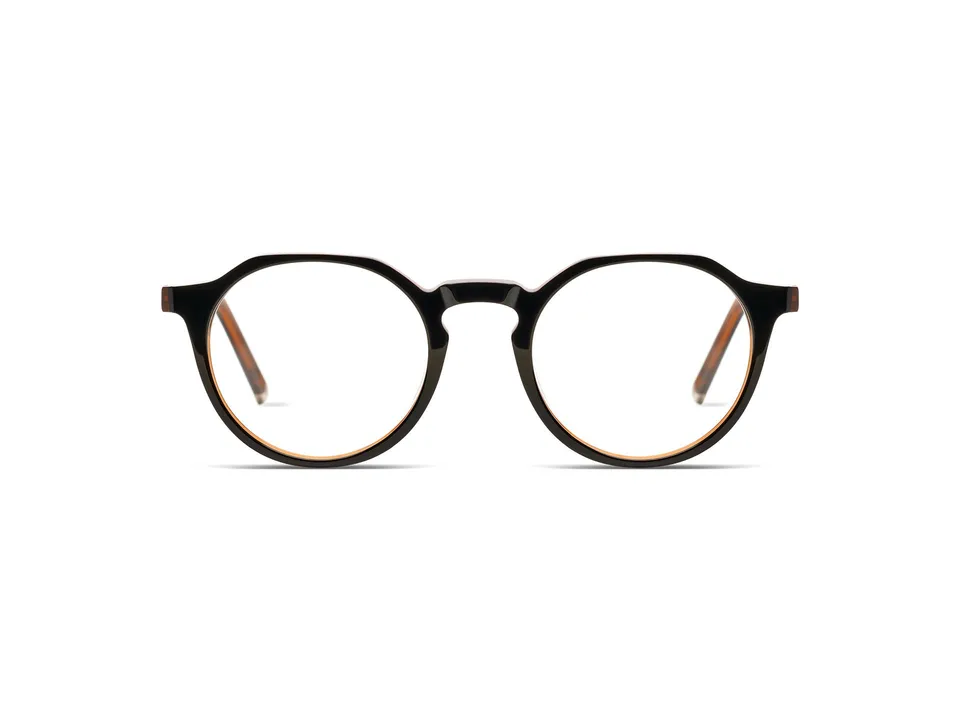 komono-sacha-black-rose-lunettes-classiques-noires-et-ros-29es image 1