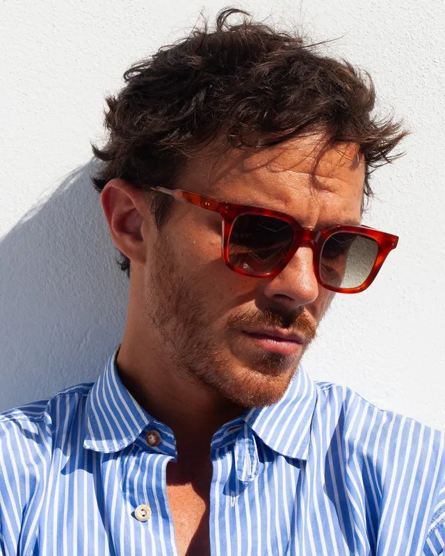 le-petit-lunetier-luca-caille-clair-lunettes-de-soleil-rectangulaires-en-ac-tate image 1