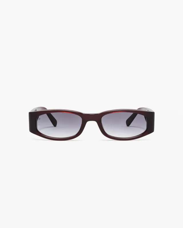 jimmy-fairly-la-winona-lunettes-de-soleil-rectangulaires-rouges-en-ac-tate-pour- image 1