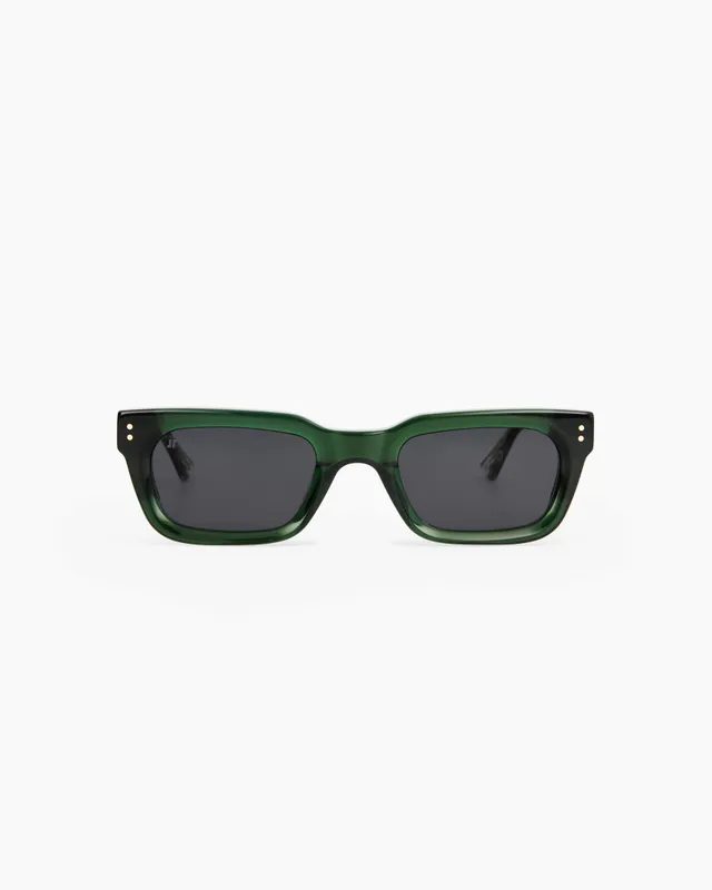 jimmy-fairly-la-manhattan-lunettes-de-vue-rectangulaires-homme-vertes image 1