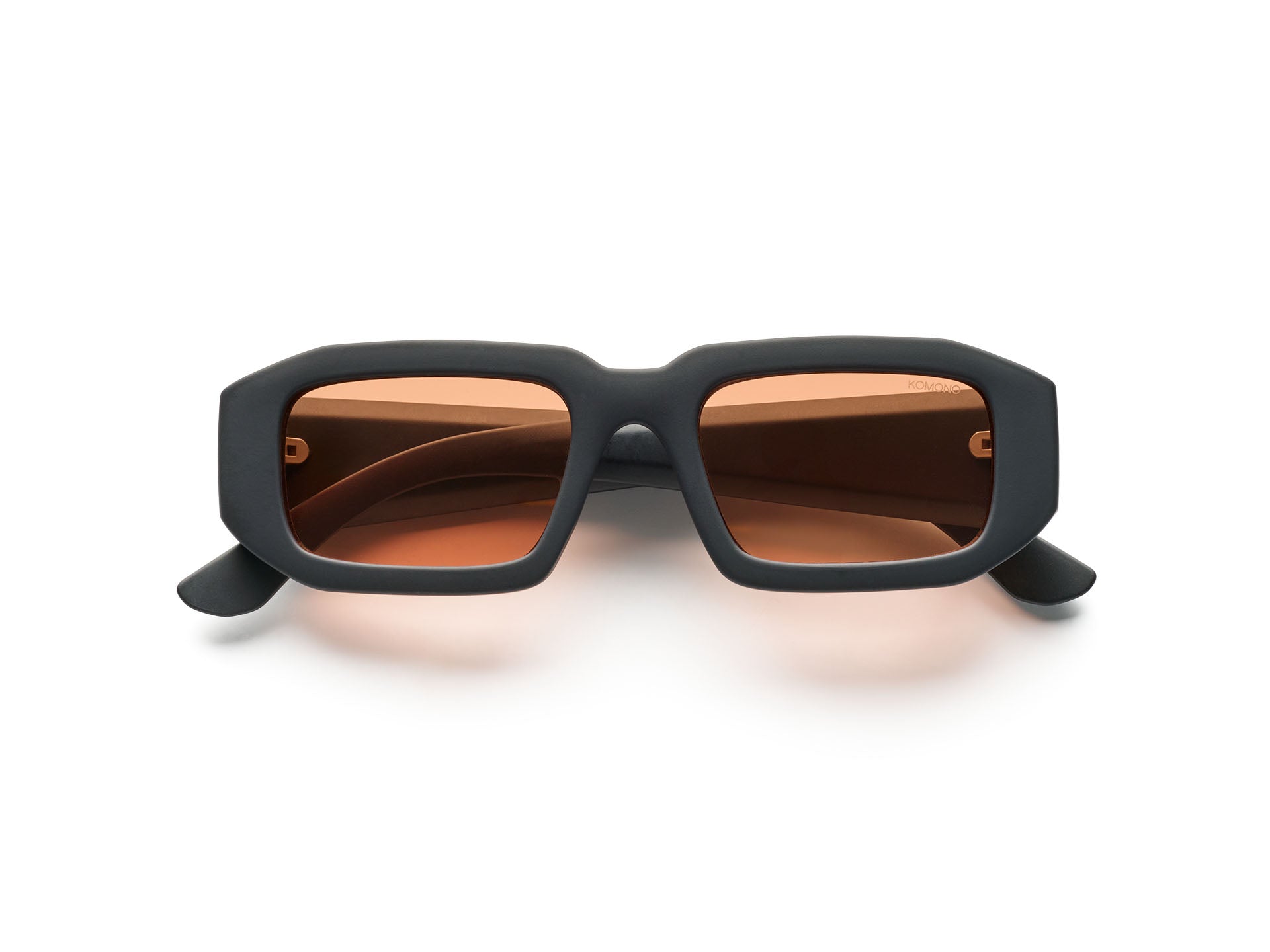 komono-blaze-carbon-sunset-lunettes-de-soleil-rectangulaires-unisexes image 1