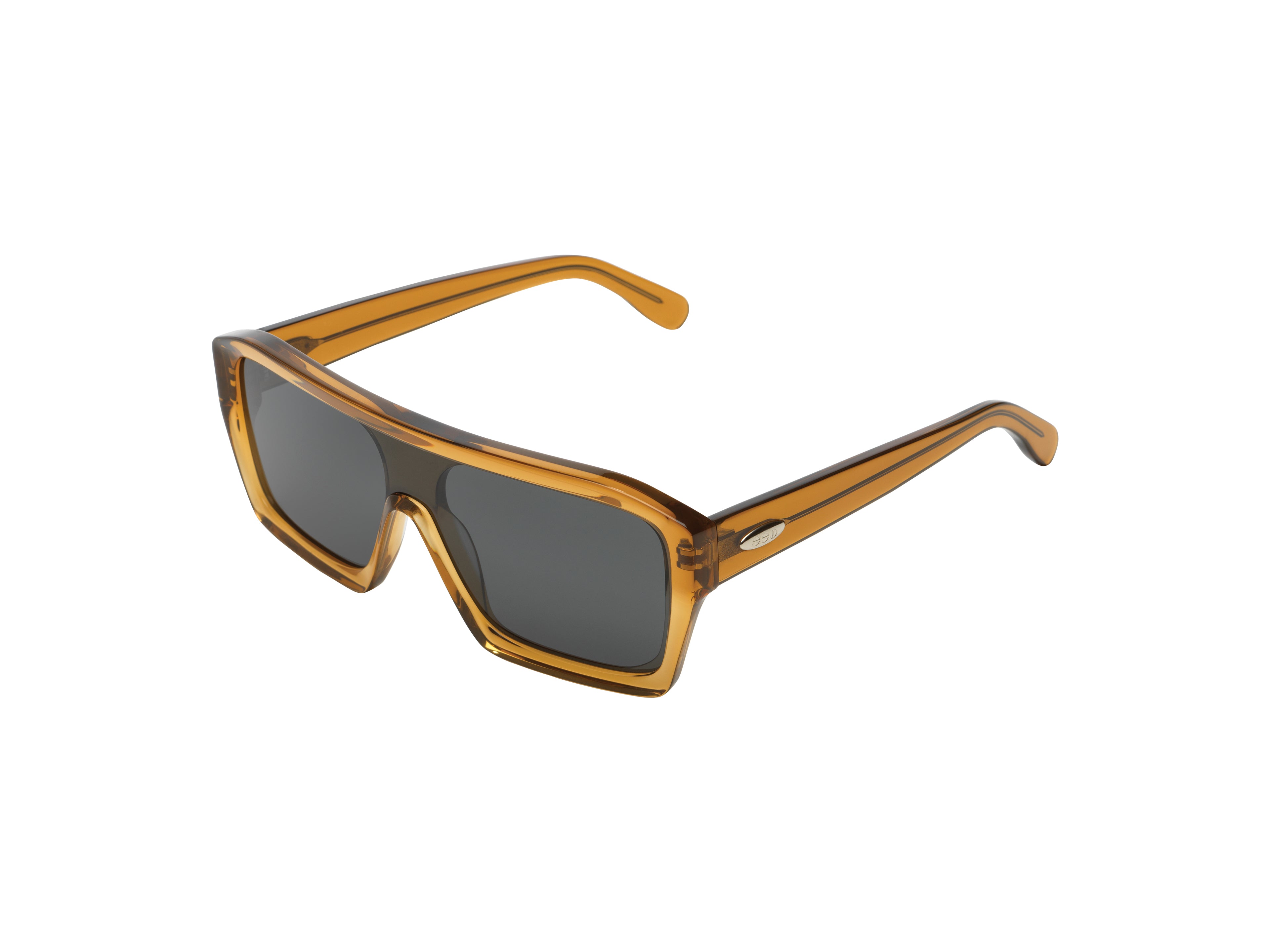 komono-aksel-sand-lunettes-de-soleil-carr-es-en-ac-tate-cologique-grande-taille image 2