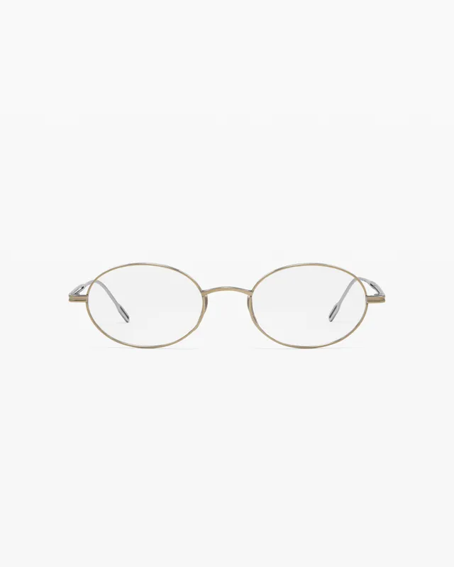 jimmy-fairly-la-elvie-lunettes-de-vue-ovales-dor-es-m-tal-look-90s-taille-m image 1
