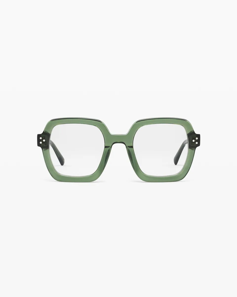 jimmy-fairly-la-loulou-lunettes-de-vue-femme-carr-es-oversize-en-ac-tate-vert image 1