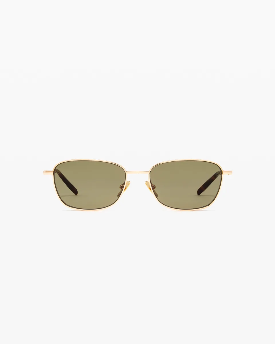 jimmy-fairly-la-freddy-lunettes-de-soleil-rectangulaires-m-tal-dor-homme image 1