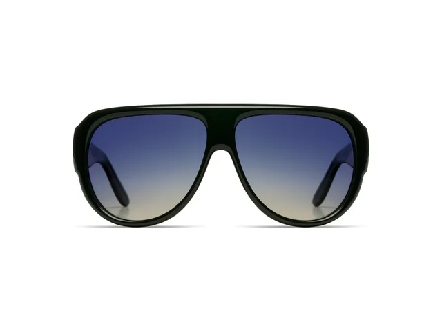 komono-wren-black-olive-lunettes-design-noir-et-olive image 1