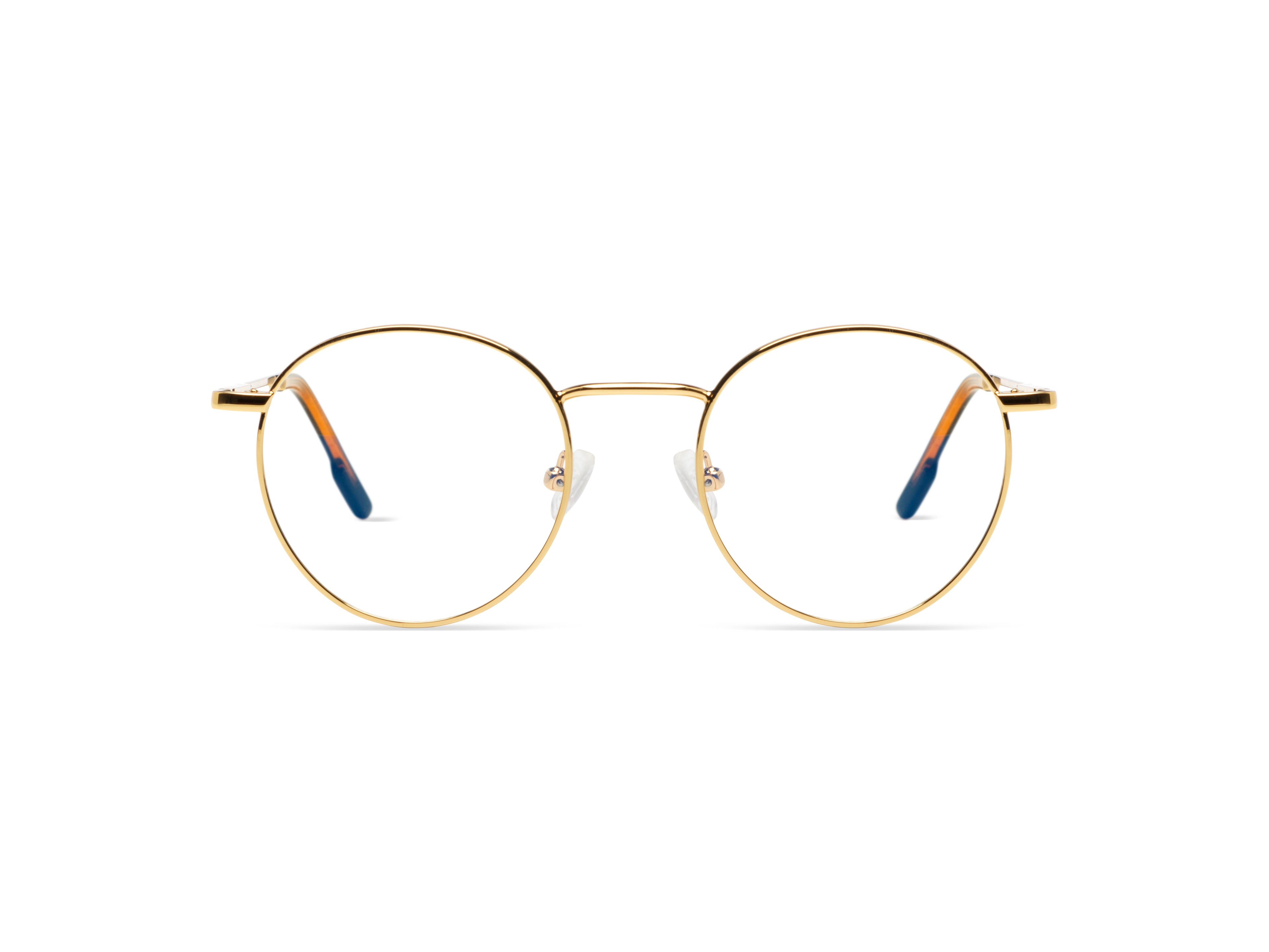 komono-pete-slims-gold-lunettes-de-vue-fines-en-acier-inoxydable image 1