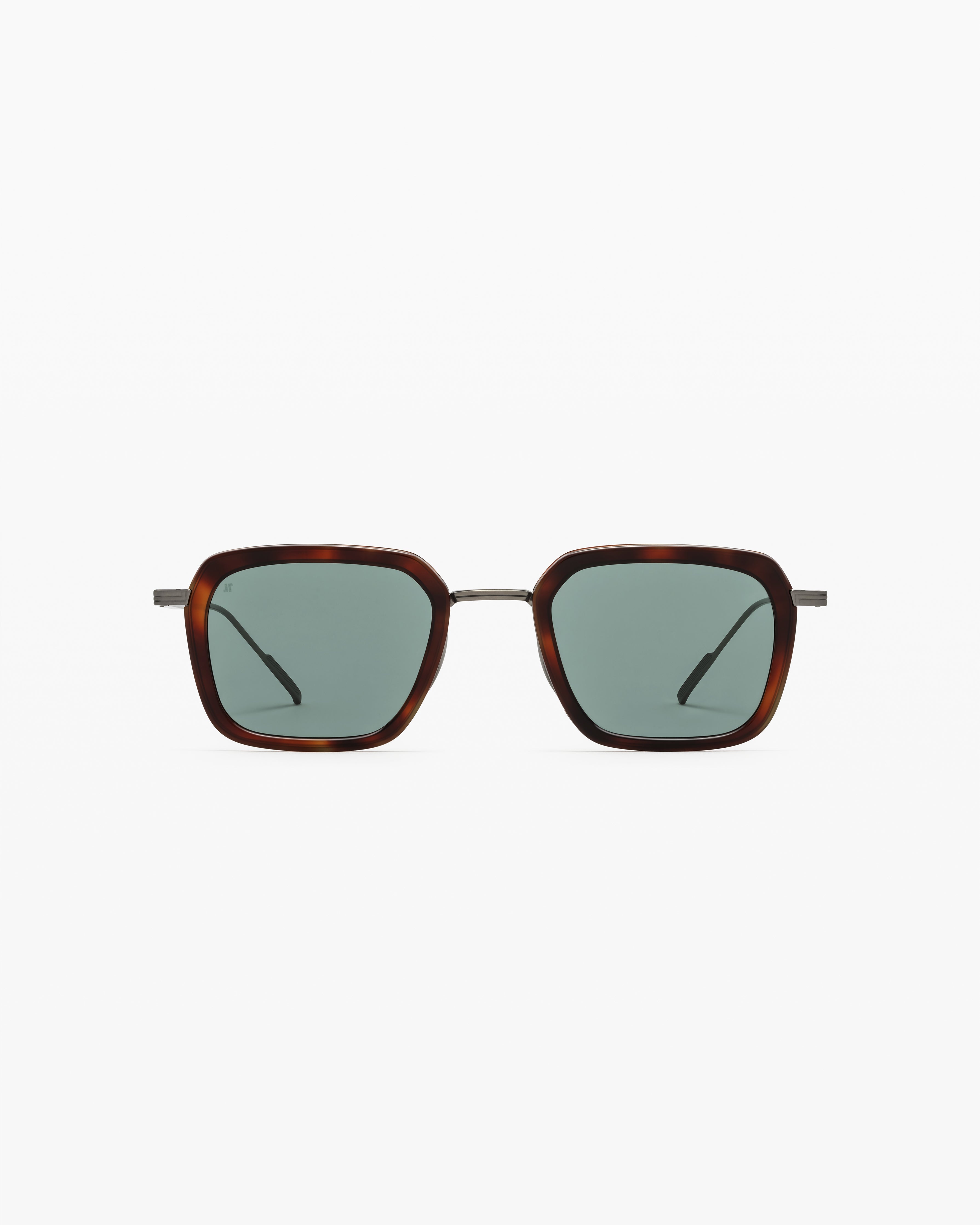 jimmy-fairly-la-paros-lunettes-de-soleil-carr-es-titane-et-ac-tate-argent-es-hom image 1