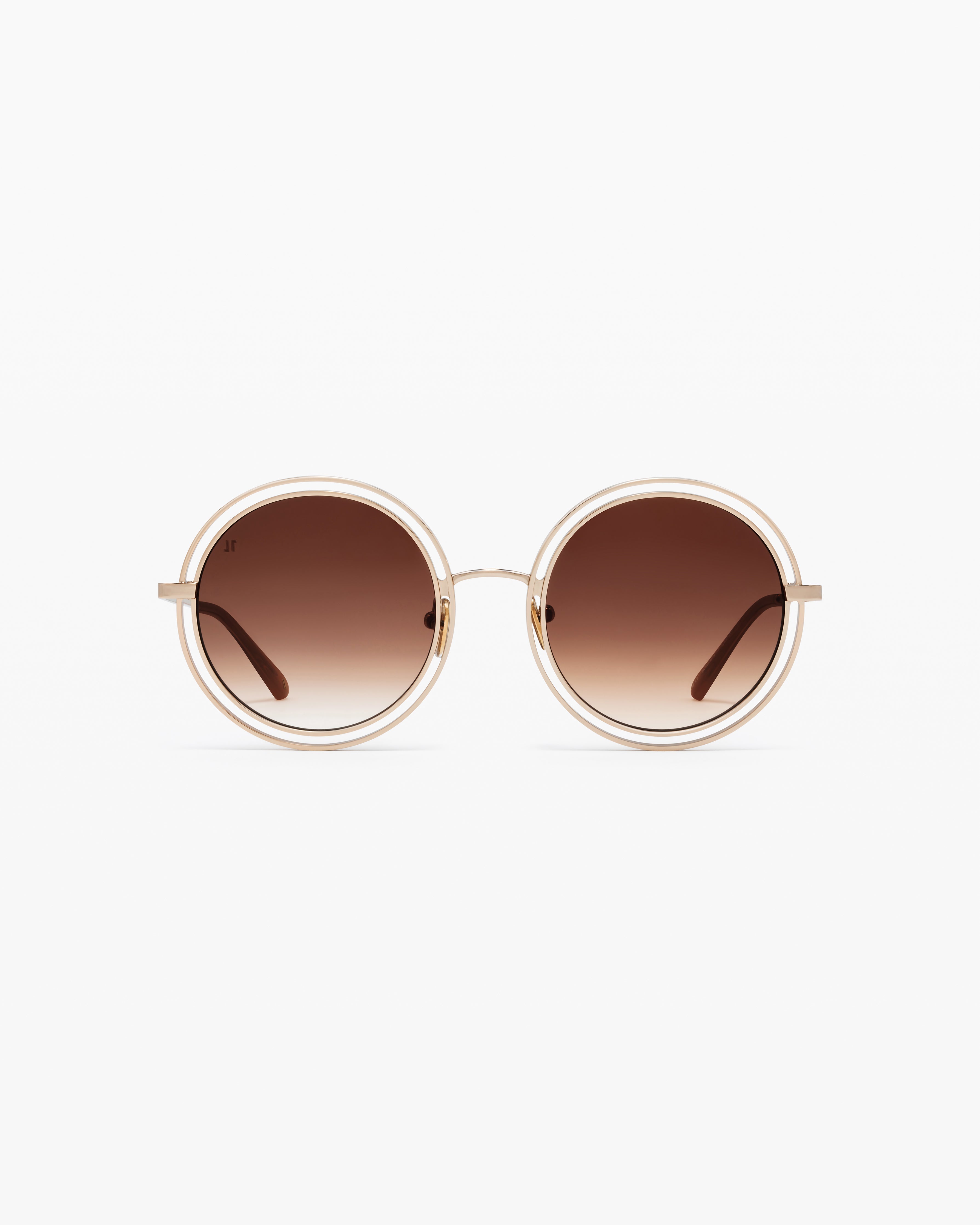 jimmy-fairly-la-mischa-lunettes-de-soleil-rondes-oversize-en-acier-inoxydable-do image 1