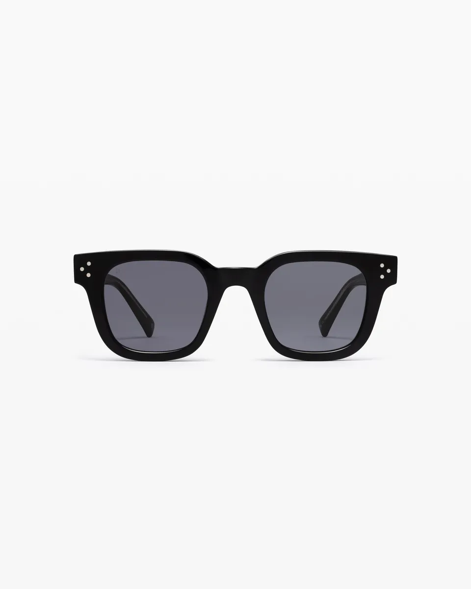 jimmy-fairly-la-chase-lunettes-de-soleil-rectangulaires-ac-tate-noir image 1