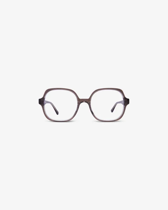 le-petit-lunetier-suzie-gris-transparent-lumi-re-bleue-lunettes-de-vue-rectangul image 1
