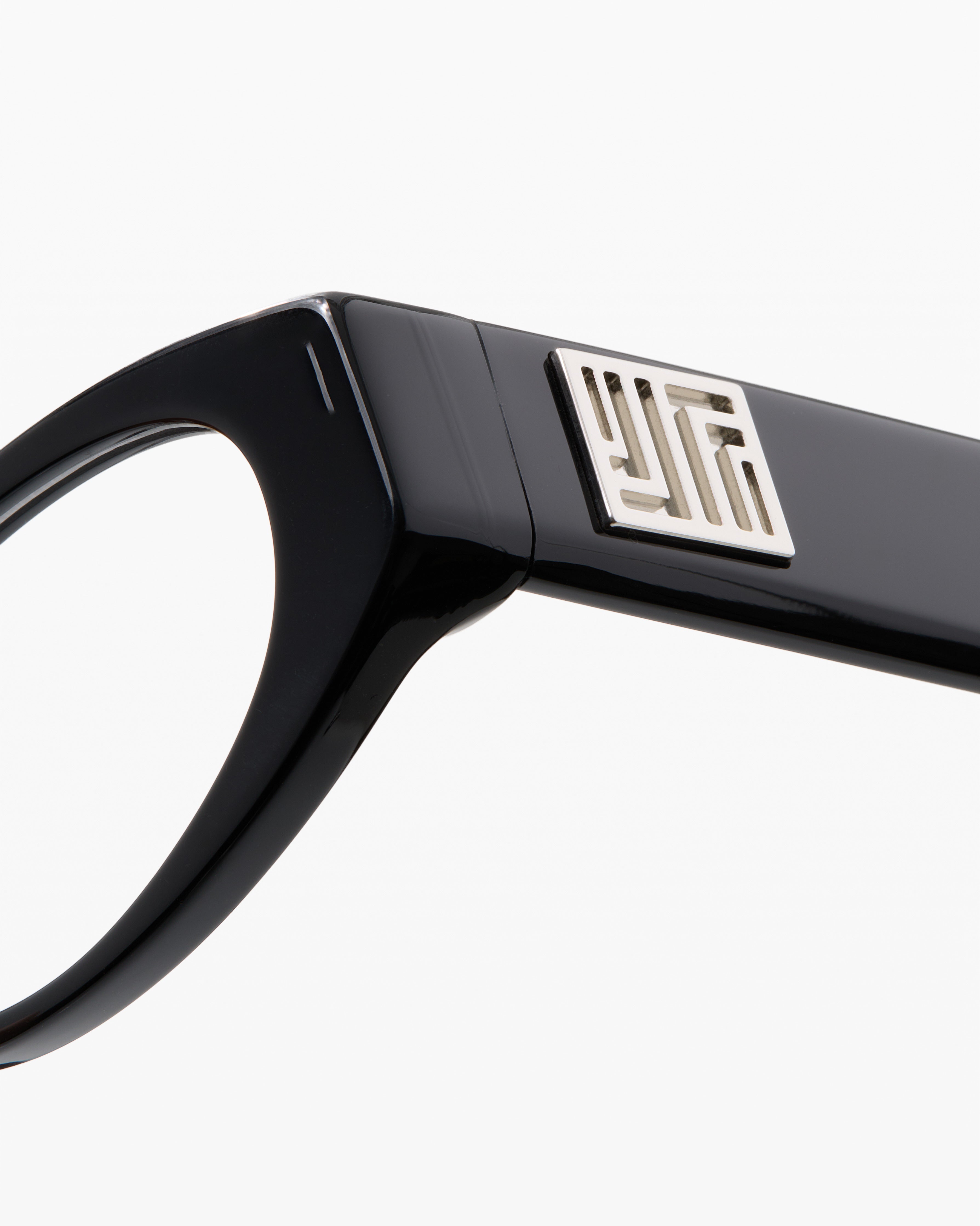 jimmy-fairly-la-tiana-lunettes-de-vue-ovales-femme-noir-ac-tate-de-cellulose-tai image 3