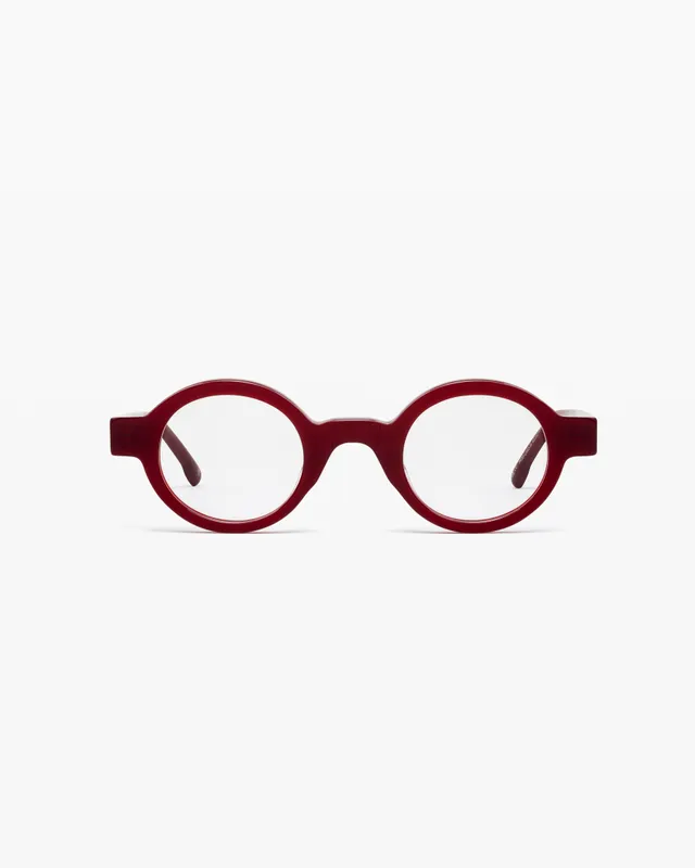 jimmy-fairly-la-camy-l-lunettes-de-vue-rondes-rouge-taille-l-homme image 1