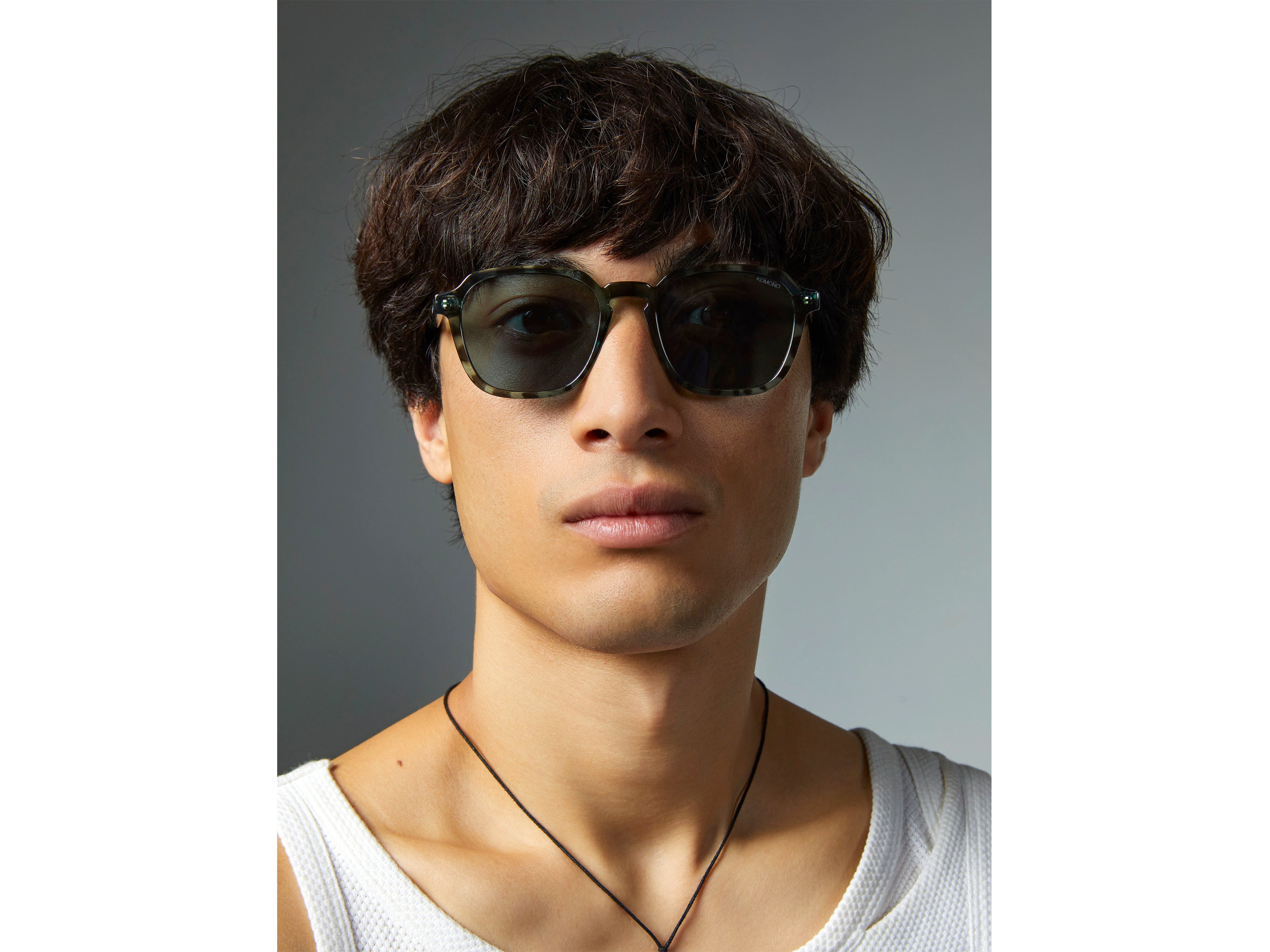 komono-matty-aquatic-teal-lunettes-de-vue-rectangulaires-en-bio-nylon-taille-med image 3