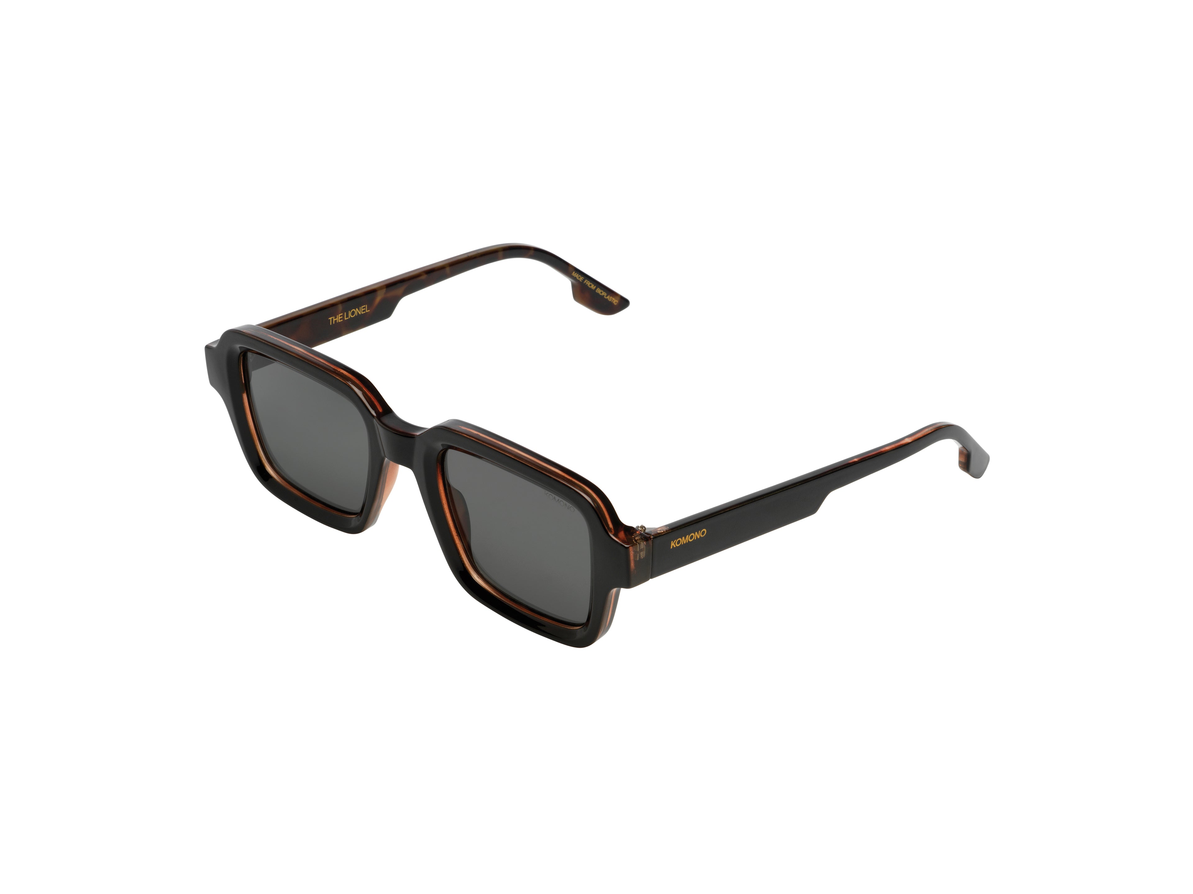 komono-lionel-black-tortoise-lunettes-de-soleil-bioplastique image 2