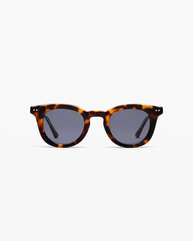 jimmy-fairly-la-lupo-lunettes-de-soleil-rondes-ac-tate-caille-homme image 1
