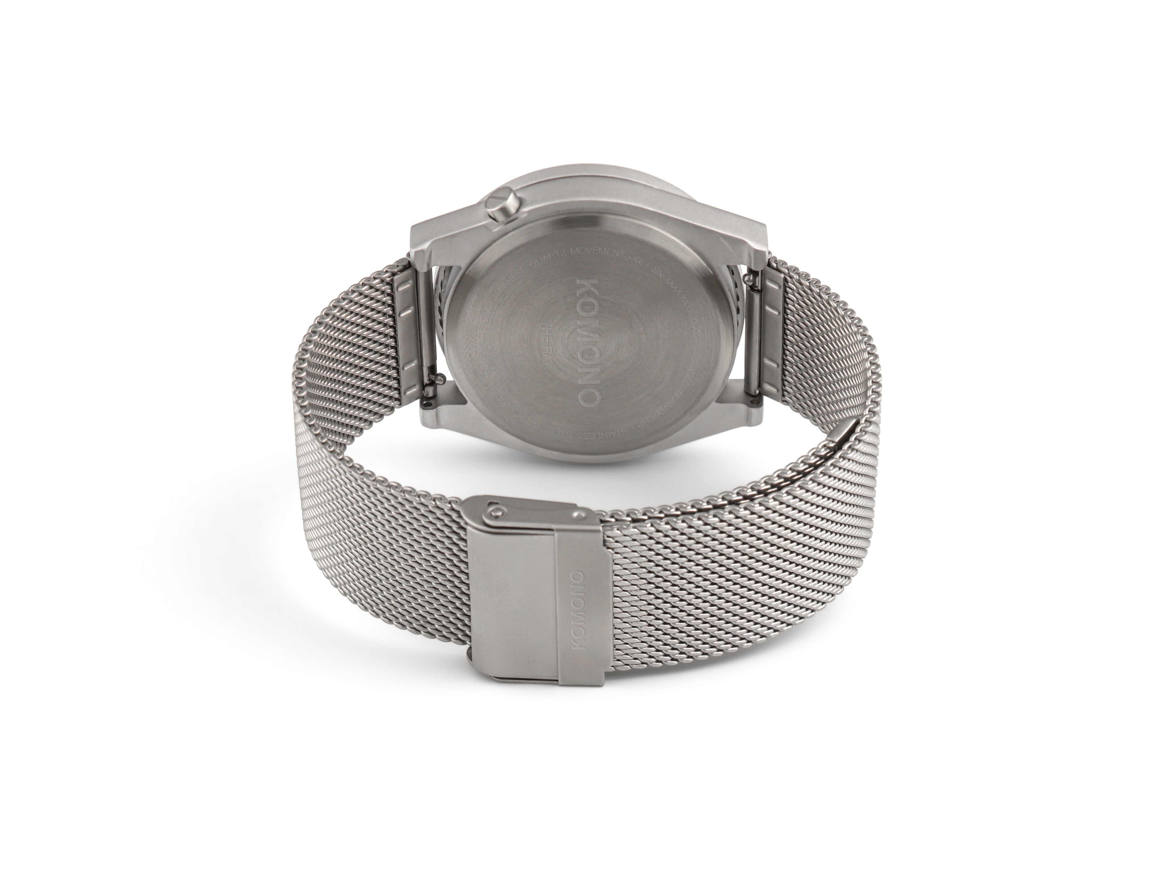 komono-ray-legacy-mesh-silver-montre-plong-e-chrono image 3