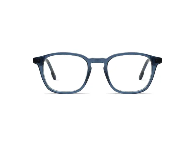komono-marlon-jale-monture-de-lunettes-de-vue-carr-e-en-ac-tate-cologique-bleu-t image 1