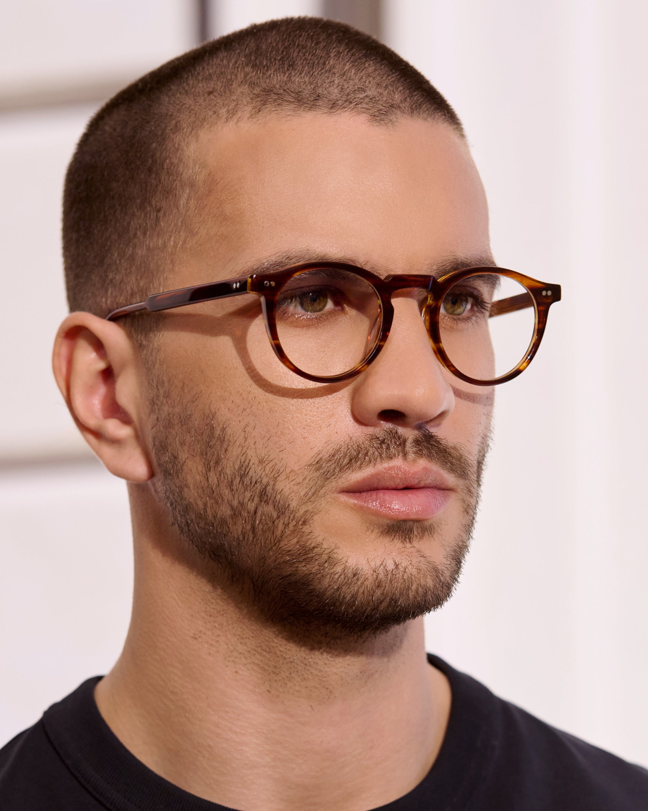 jimmy-fairly-la-scott-lunettes-de-vue-rondes-pantos-en-ac-tate-marron-taille-m image 4