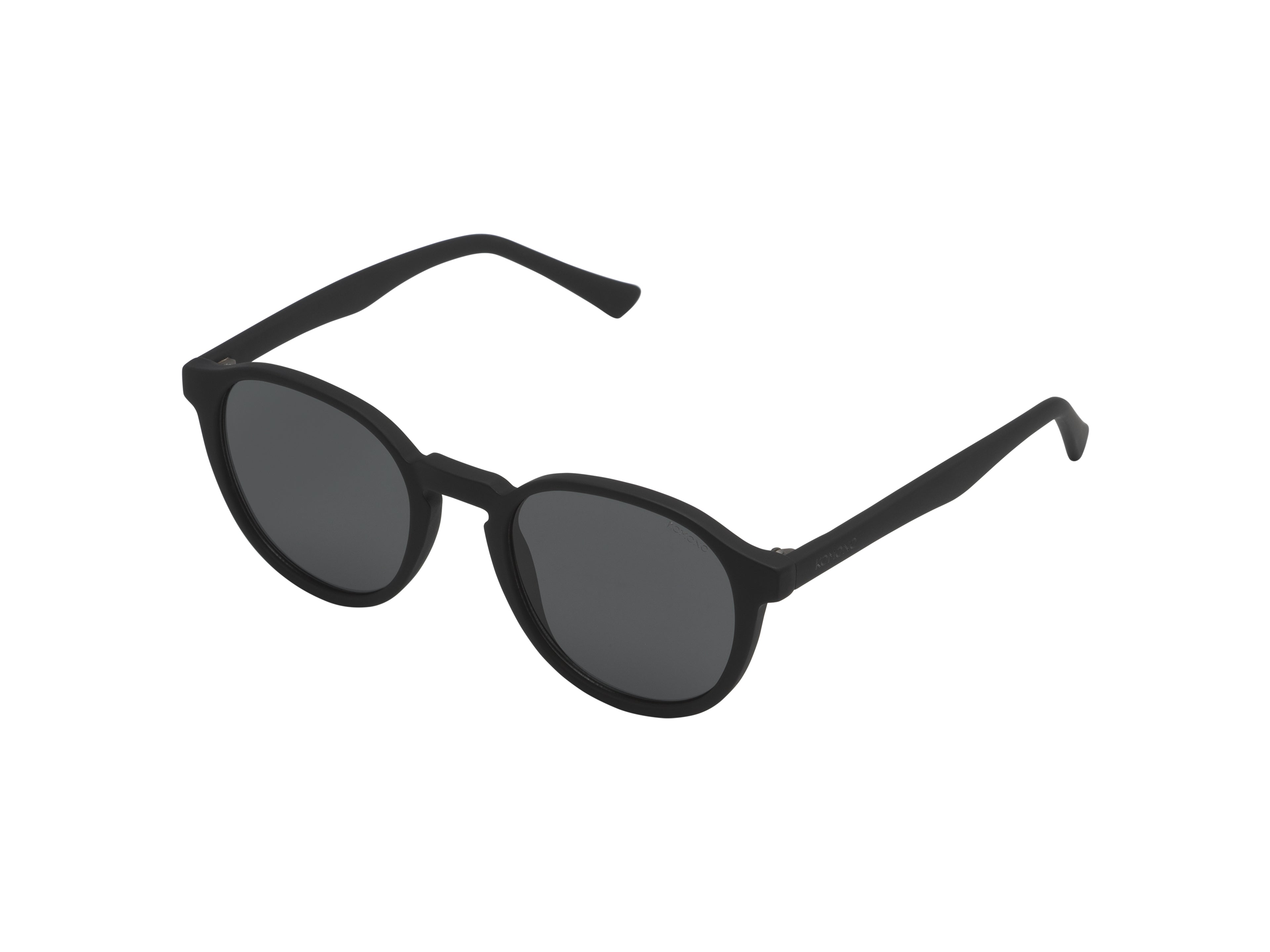 komono-liam-carbon-lunettes-de-soleil-rondes-best-seller image 2