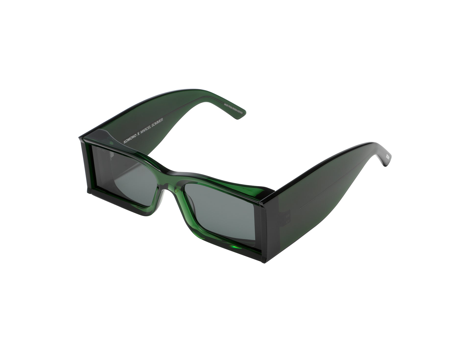 komono-marcel-sommer-willow-lunettes-de-soleil-en-ac-tate-translucide-verres-ver image 2