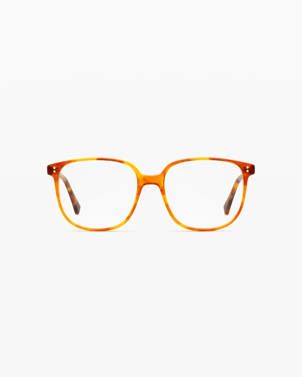 jimmy-fairly-la-clem-lunettes-de-vue-carr-es-oversize-caille-claire image 1
