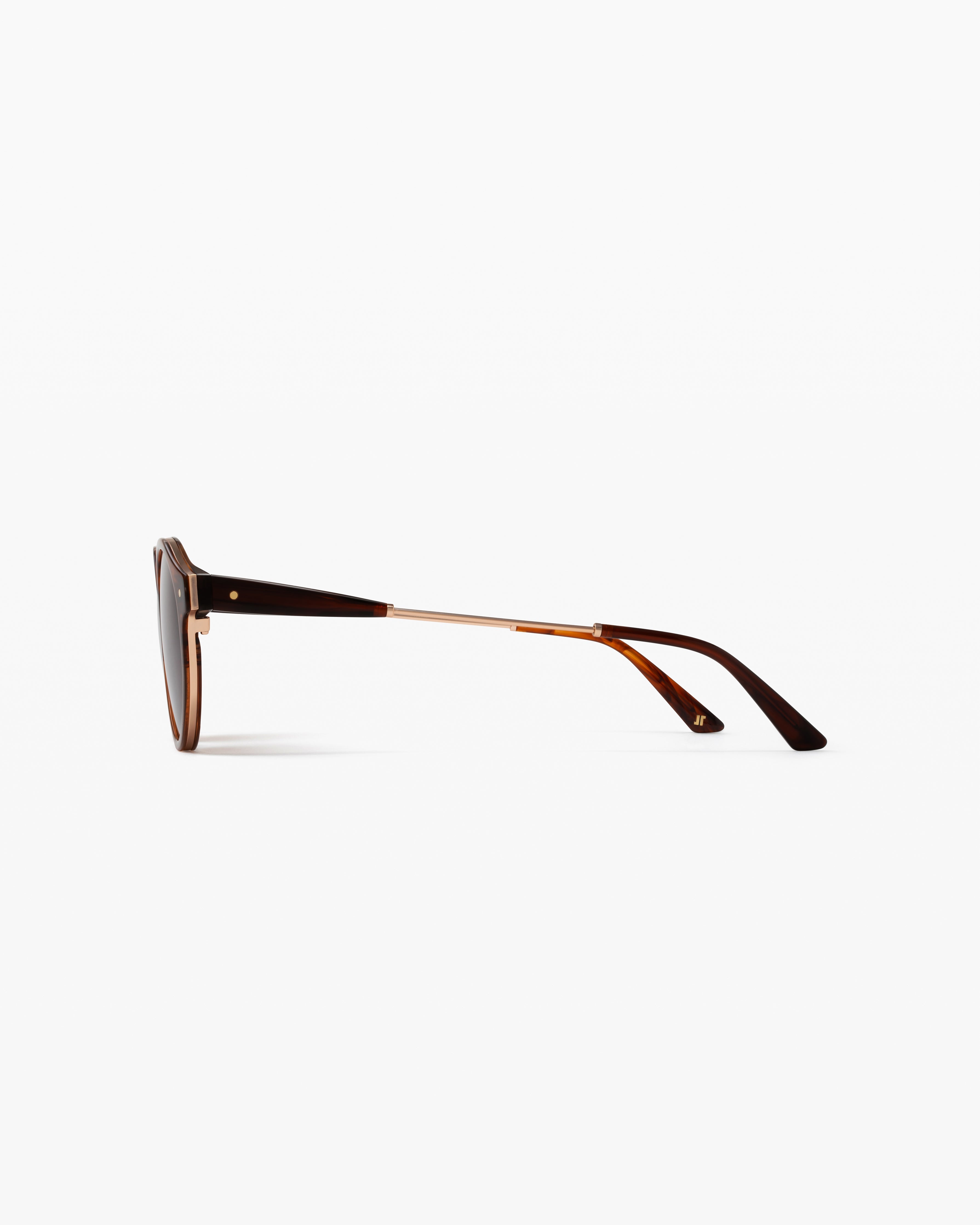 jimmy-fairly-la-real-m-marron-lunettes-de-soleil-pantos-rondes image 2