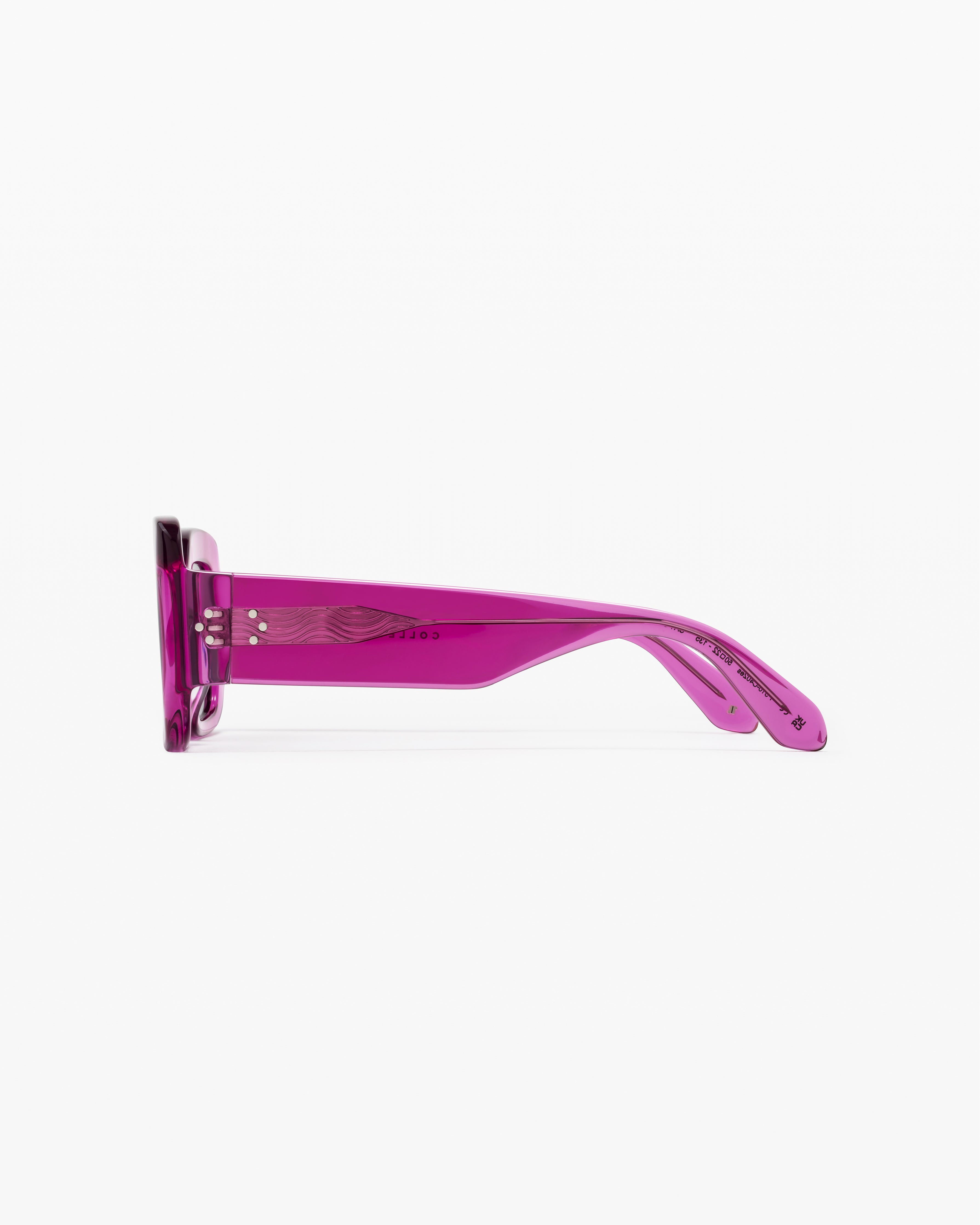 jimmy-fairly-la-gioia-lunettes-de-soleil-rectangulaires-oversize-en-ac-tate-rose image 2