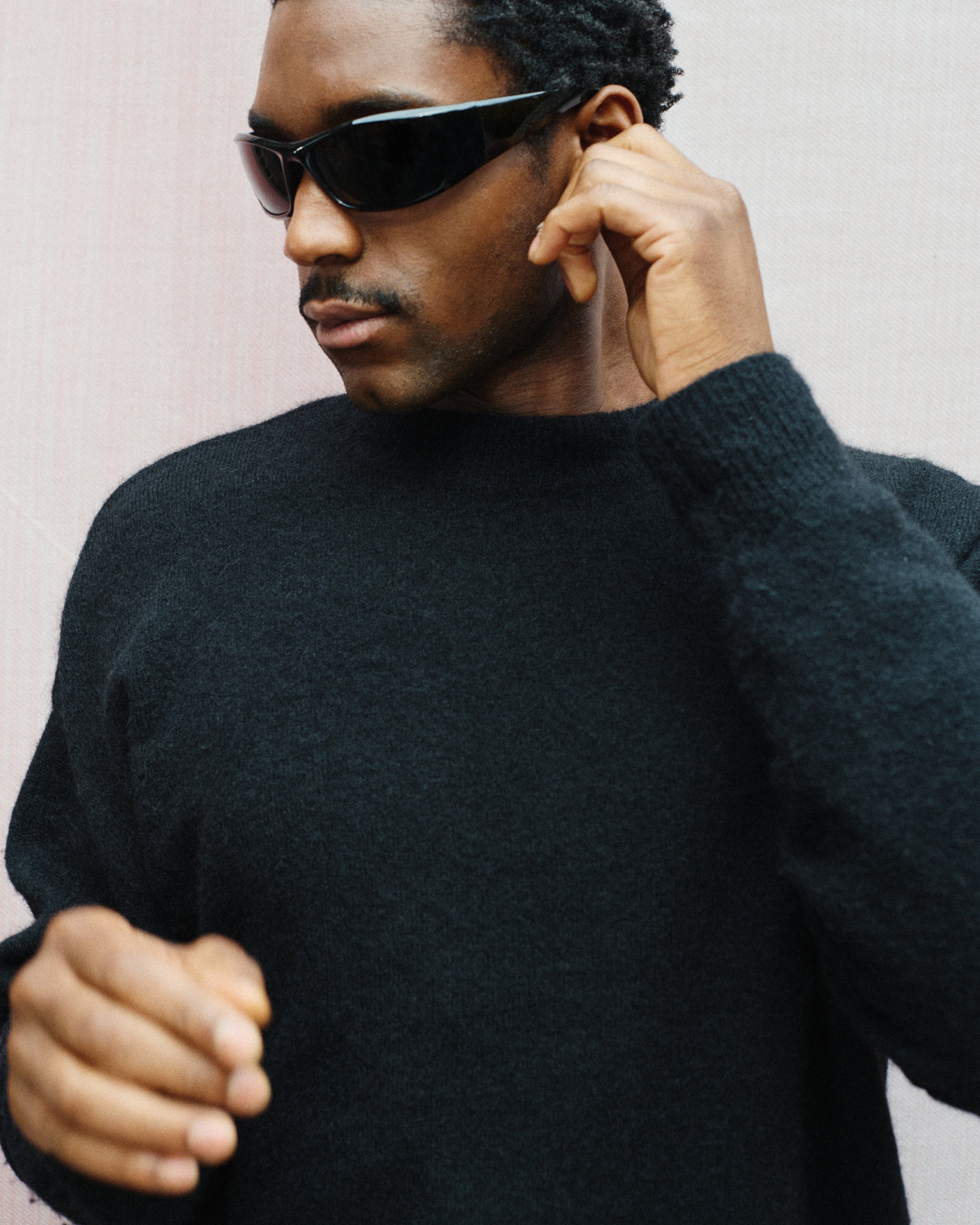 jimmy-fairly-la-aero-lunettes-de-soleil-aviateur-noires-ac-tate-de-cellulose image 4